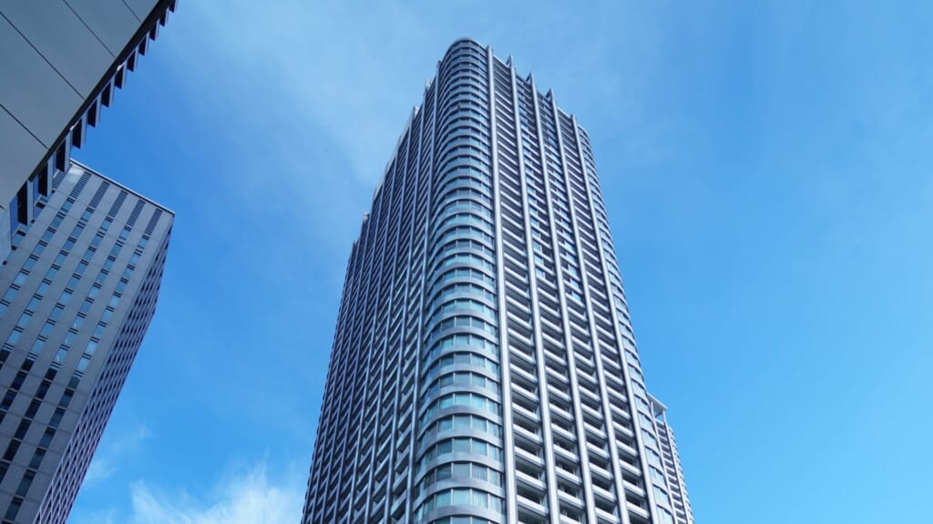東京ツインパークスレフトウィングの外観